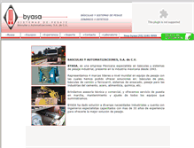 Tablet Screenshot of byasa.com.mx